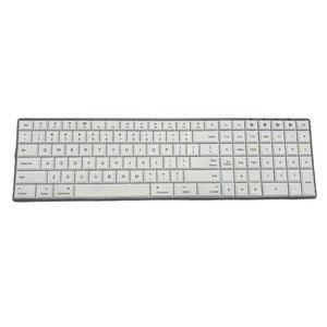 Jelly comb slim white Bluetooth keyboard 7 back lit colors